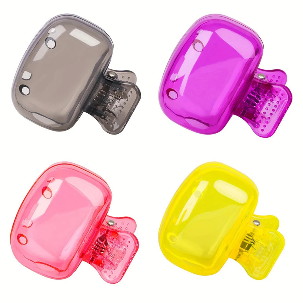Travel Toothbrush Head Covers Toothbrush Protector Cap Brush Pod Case Protective Portable Plastic Clip for Household Travel