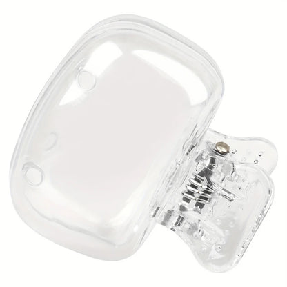 Travel Toothbrush Head Covers Toothbrush Protector Cap Brush Pod Case Protective Portable Plastic Clip for Household Travel